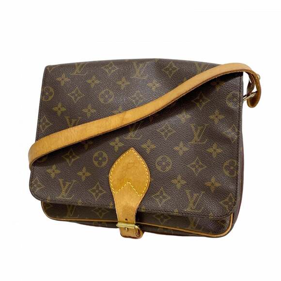 LOUIS VUITTON Brown Monogram Shoulder Bag
